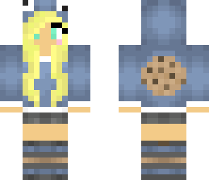 blond cookie monster