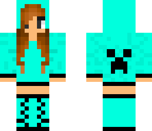 blue creeper hoodie