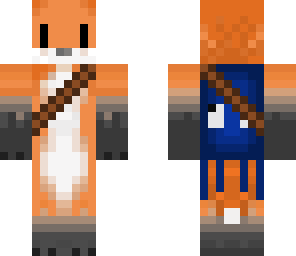 fox with squid