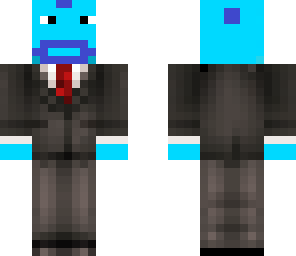 fish in suit