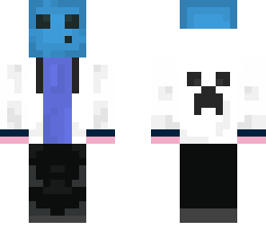 blue slime-head