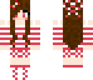cute candy cane girl