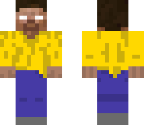 herobrine yellow jumper