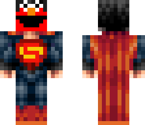 elmo superman