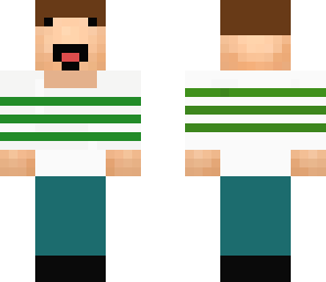 guy with green striped shirt