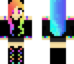 rainbow girl