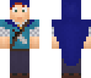 blue cloak boy