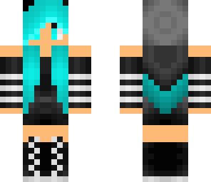blue dj girl