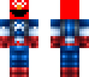 elmo capitan america