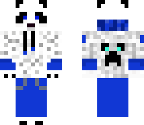 blue panda