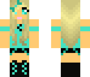 derpy sea foam green girl