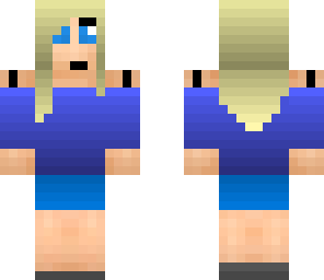 blue shirt girl hd
