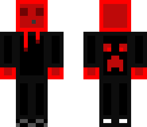 simple slime gamer black hoodie
