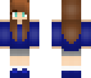 blue girl