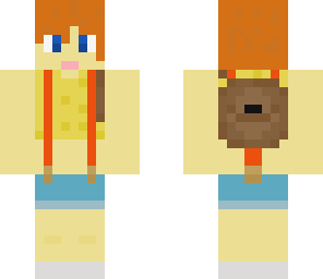 pokemon misty with backpack