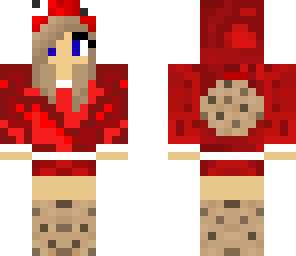 cookie monster girl red completed