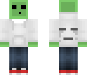 slime with ghast hoodie