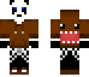 panda in domo hoodie