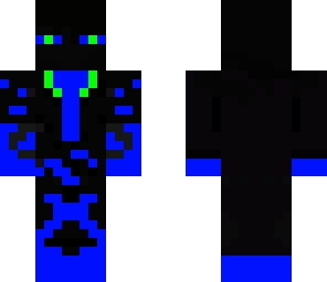 endermen and person mixed