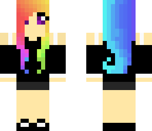 rainbow girl