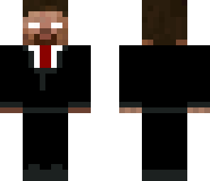 herobrine in a suit fixed
