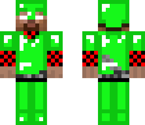 emerald herobrine