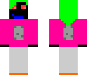strange colored cookiegirl 