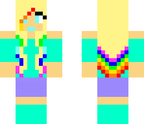 little rainbow girl