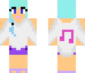 music note girl