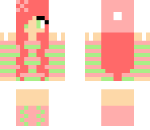 amazing cute watermelon colored girl