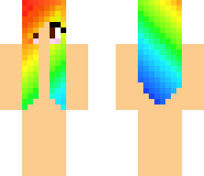 rainbow  hair base vote if useing