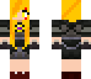 scarred skydoesminecraft girl