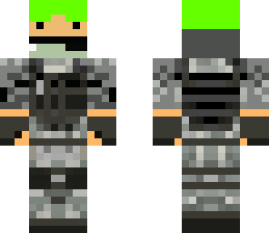 soldier in green