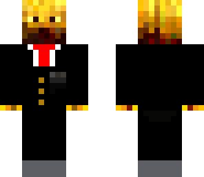 blaze in a suit
