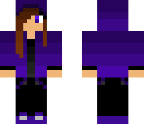 purple hoodie