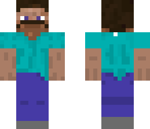 steve with a mustache