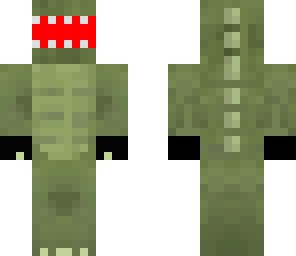 dino with gloves