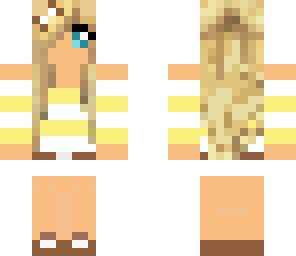 cute yellow sweater girl