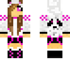 pink panda girl