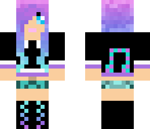short hoodie girl