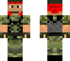 red head army guy
