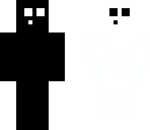 black in white