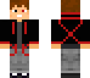 red and black boy