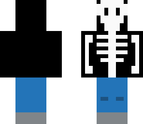 backwards steve skeleton
