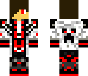 red assassin with red headphones