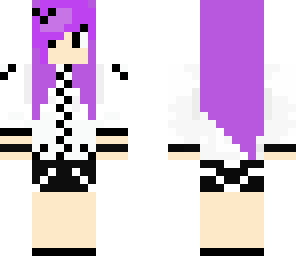 re-do cute purple emo hair