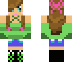 green girl
