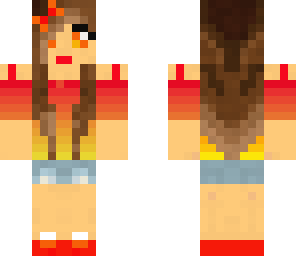 sunset girl