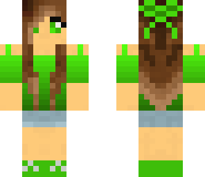 green girl