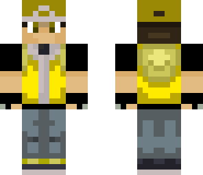 edited yellow pokemon trainer